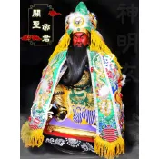 《大溪神桌 果真興佛具》  關公 關聖帝君 帝君 神明衣 關公衣 男神 神像 神像訂做 客製化神像 @大溪神桌