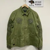 DryDog 跩狗嚴選 跩狗嚴選 極度乾燥 Superdry 哈靈頓 外套 G9 日本風 橫須賀 刺繡 老虎 龍 軍綠 夾克 翻領 橄欖綠 軍裝