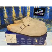 Birkenstock Boston 勃肯鞋 懶人拖鞋 休閒拖鞋 深棕