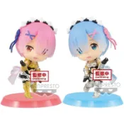 萬代 Re:從零開始的異世界生活 Q版公仔 vol.3 拉姆+雷姆 代理景品 現貨《動漫貨櫃玩具批發》