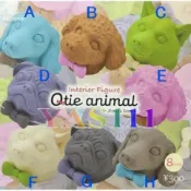 風之谷玩具 Qualia 日版 轉蛋 扭蛋 QTIE可愛繫領結動物 可愛繫領結動物 犬篇 柴犬 貴賓 臘腸 巴哥 全8種