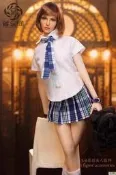 【國際嚴選】1/612應存UDJ歐釹冰人學生服討裝JK治福襯衫領帶百褶裙