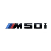 M performance BMW X5 G05 原廠 改裝 空力套件 後車廂 車尾標 黑尾標 M50i【YGAUTO】