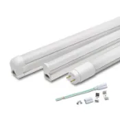 LED燈管含支架 T8 14W 90CM 白光/黃光(日光燈管含座) T8 3呎/3尺【AJ383】 123便利屋