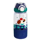 【APEX】大容量一杯三飲兒童水壺700ML  附背帶(隨行水杯 手提杯 環保水壺 運動水壺 兒童水杯 背帶式水壺)
