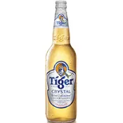 【品酒網】台灣 虎牌冰釀啤酒(玻璃瓶裝) 600ml Tiger Crystal