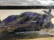 7-11 PORSCHE 保時捷 經典 911系列 1:24 鋅合金 典藏 模型車 單售 紫色款