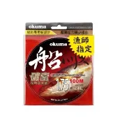 【OKUMA】碳索 船用碳纖線 1.75號 100M(磯釣、海釣場、堤岸、路亞、木蝦)