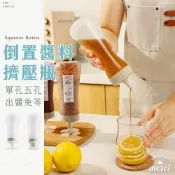 ✿MERCI 新品特殺㊙️ 倒置擠壓瓶 擠壓醬料瓶 單孔五孔 番茄醬瓶 醬油瓶 蜂蜜罐 沙拉醬分裝瓶 調料瓶 擠醬瓶