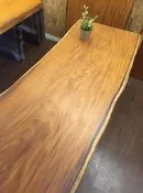非洲柚木.特價品圓弧型長