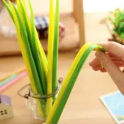 🎀【現貨】創意搞怪仿真文具可愛青蔥筆蔥筆小草水草三星蔥中性筆水性原子筆造型筆送禮婚禮小物療癒小物禮物來店禮獎品文具