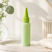 搜Good｜新品｜蘋果綠精華液分裝瓶40ml 擠壓瓶 空瓶 旅行 尖嘴瓶