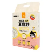 (店+)【汪喵星球】益生菌消臭豆腐砂｜條型｜2.7kg*6包 整箱出貨