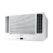 【HITACHI 日立】2-3坪 R32 一級能效變頻冷專雙吹式窗型冷氣 RA-25JR1