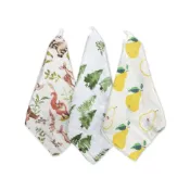 (店+)【Muslintree】【純棉四層紗 耐洗不變形】 手帕 紗布小方巾 幼稚園手帕 小方巾 嬰兒紗布巾 兒童手帕 嬰兒毛巾 紗布毛巾 寶寶洗澡巾 