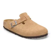 BIRKENSTOCK 勃肯 / Boston / 反毛皮 / 一般寬版 / 褐色