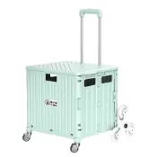 (店+)U-CART 優卡得第四代箱型65L摺疊爬梯購物車 推車 露營車 野餐收納