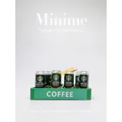 🎪Minime迷你迷♡1:6 迷你 仿真 咖啡套組 袖珍 星巴巴 娃屋 食玩 擺件 微縮 飲料 整箱咖啡 托盤