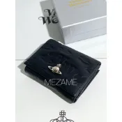 [MEZAME] 🇯🇵Vivienne Westwood 土星 皮夾 壓紋 情侶 短夾 3折 特價B品 (海外代購)