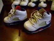 請先看關於我-喬丹五代嬰兒鞋 AJ5 air jordan baby 4C 10CM