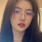(店+)【MoonDy】眼鏡 無框眼鏡 純鈦鏡框 眼鏡架 眼鏡框 無邊框眼鏡 方框眼鏡 素顏眼鏡 無度數 百搭眼鏡 顯小臉