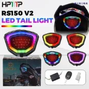 【甄選】適用於YAMAHA RS150 V2機車LED後尾燈改裝刹車燈尾燈專供外銷