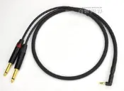 音響世界二館：RHC/ AC2兩軌線+ Neutrik 3.5mm立體L頭to 6.3mm單音 1.5米(含稅)