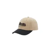 (店+)【Champion】Champion 校隊小臉帽 經典撞色復古校園青春休閒運動百搭 棉 鴨舌帽 男女同款情 均碼 卡其色 U4AACCU31