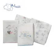 【Aj Hippo】 小河馬奈米負離子紗布系列-手帕/澡巾