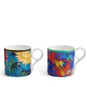 【WEDGWOOD】漫遊美境馬克杯組330ml 對杯(官方直營)