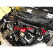 [[娜娜汽車]]日產L10 L11 livina 專用 引擎室拉桿 平衡桿 (陽極處理+特殊噴漆版)