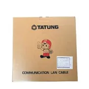 【TATUNG 大同】昌運監視器 TATUNG 大同網路線 CAT.5E 4P 屋外室外黑皮(黑色) 100M 100米