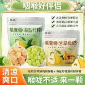 HanNaMiChan 秋冬枇杷甘草梨膏糖海鹽檸檬薄荷梨膏糖40g花草茶卽食