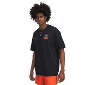 【UNDER ARMOUR】UA 男 HWT Hoops Mix Tape 短袖T-Shirt_1390189-001(黑色)