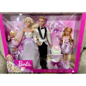 【 Barbie 】限量型芭比— 芭比與肯尼婚禮娃娃組合（Wedding  Gift Set  Barbie Doll）