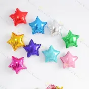 甜妞節慶♥台灣現貨♥【星星氣球】5寸 10寸 18寸 星星鋁箔氣球 情人節 生日氣球 鋁膜氣球 派對佈置 寶寶周歲 活動