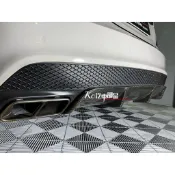 Kc汽車部品 賓士 BENZ W117 X117 CLA45 專用 [AMG款] 後下巴 碳纖維 CLA45