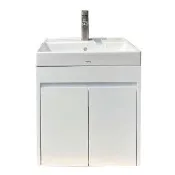【TOTO】浴櫃組50公分-TOTO-L710CSRETW浴櫃組-白色(盆+櫃/含台灣製造龍頭/含下水器配件)