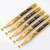 (店+)金色 銀色 油漆筆 金屬色 記號筆 補漆筆 簽字筆 美術筆 寫對聯 防水 不掉色 黑卡筆 手繪筆 描線筆 高光筆