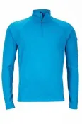 ├登山樂┤美國Marmot Stretch Fleece 1/2 Zip 男款彈性保暖透氣中層衣/排汗衣 藍#81140