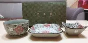 瓷工坊碗盤禮盒 碗直徑約11cm 大盤直徑約14cm 小盤直徑約8.5cm 全新品 交換禮物 尾牙禮物 伴手禮 可自取