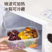 保鮮盒 收納盒 冷凍盒 便當盒 冰箱保鮮盒 便攜式食品級保鮮盒冰箱水果蔬菜收納盒大容量冷凍密封防潮整理盒lhx9z