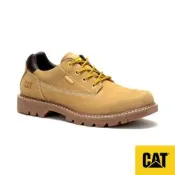 CAT Colorado Low 2.0 Wp 防水真皮休閒鞋舒適 女鞋－小麥黃