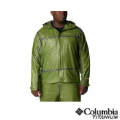 Columbia 哥倫比亞  男款-鈦OutDry防水連帽外套-綠色 UWE29390GR