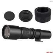 500mm 超長焦鏡頭 F8.0-F32光圈 配T2-NEX轉接環 適配索尼NEX E卡口相機