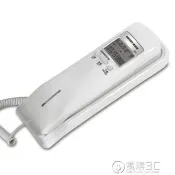 美思奇可愛迷你壁掛式小電話機家用辦公酒店掛壁掛式有線座機固話【摩可美家】