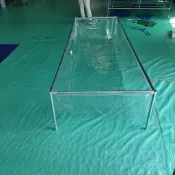 【快速出貨 可開發票】透明魚池帆布魚池防水布蓄水池專刀刮布養殖水池兒童游泳池釣魚