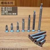 建弟工坊 平頭 自攻螺絲 一包200支 鍍鋅 白鐵 4分 5分 6分 1吋 2吋 8# 十字 水泥 自攻 攻牙螺絲 鍍鋅 不鏽鋼 自攻牙 皿頭