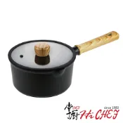 《掌廚HiCHEF》森岩 鑄造不沾鍋湯鍋 20cm (IH爐/電磁爐可用)