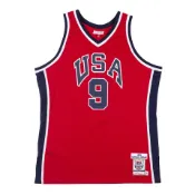 免運！NBA復古球衣 Michael Jordan 1984美國夢幻隊復古紅 MN Authentic球員版 全新含吊牌